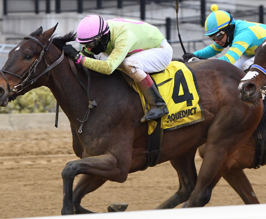 Battle Bling sparkles in last-to-first Ladies victory