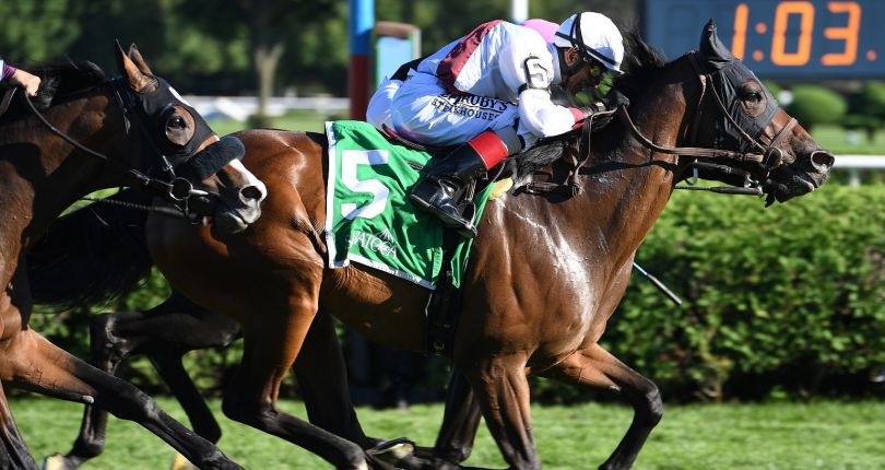 Donk to saddle Thin White Duke and Yes and Yes in G3 Belmont Turf Sprint