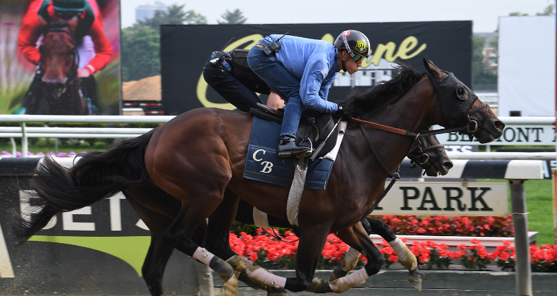 Blazing Sevens ‘super’ in final G1 Preakness breeze