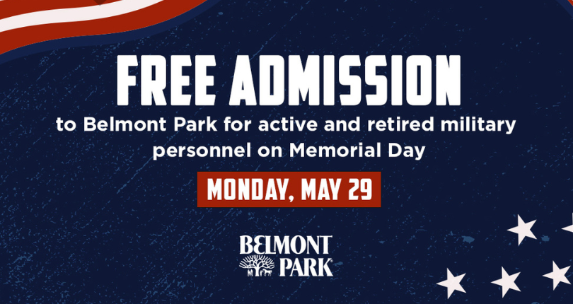 NYRA to offer free admission to Belmont Park for active and retired military personnel on Memorial D