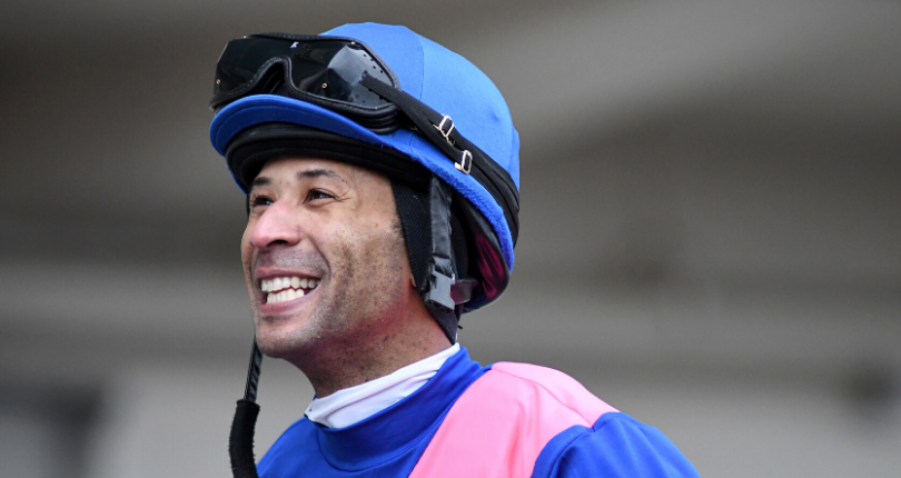 Kendrick Carmouche taking the lead on and off the track